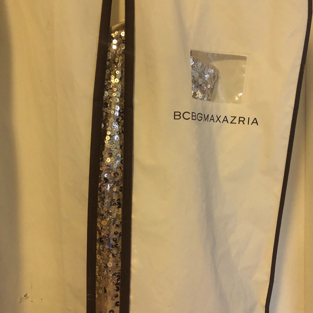 BCBG gold creek sequin dress